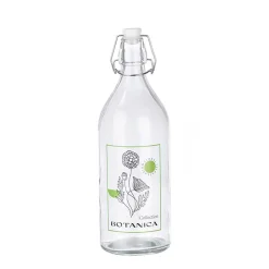 Botella Botanica De Vidrio 1L