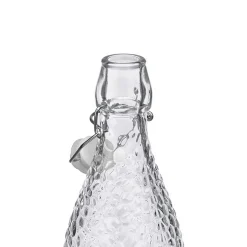 Botella De Vidrio Rayas 1L