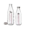 Botella Medidora C/Tapa Metálica 1000Ml