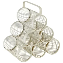 Botellero para 6 botellas MAYAJ beige de metal