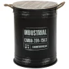 Bote Negro Con Tapa 39.9x51.7Cm
