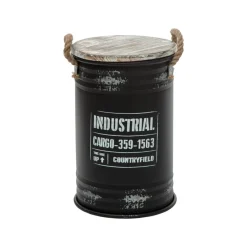 Bote Negro Tamaño 1/3 26.6x42Cm