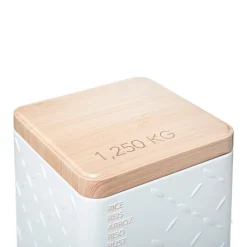 Bote P/Arroz Scandi 10.5x10.5x18.5Cm