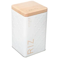 Bote P/Arroz Scandi 10.5x10.5x18.5Cm