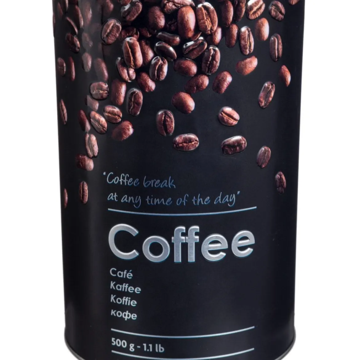 Bote P/Café Metálico C/Diseño