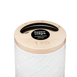 Bote P/Espaguetis Scandi Metálico 8x28Cm