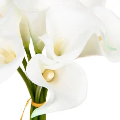 Bouquet Con 8 Cartuchos Blancos 36Cm