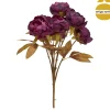 Bouquet con peonias artificiales 53cm