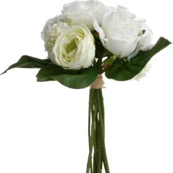 Bouquet De Flores Blancas 30Cm