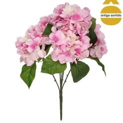 Bouquet De Hortensias 42Cm