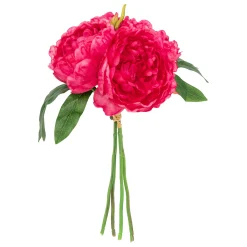 Bouquet De 4 Peonias Blush 30cm