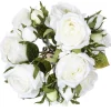 Bouquet 15 Rosas Blancas 40Cm