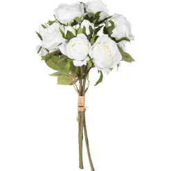 Bouquet 15 Rosas Blancas 40Cm