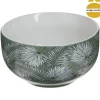 Bowl Cerámica Hojas De La Selva 50Cl