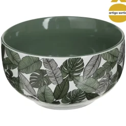 Bowl Cerámica Hojas De La Selva 50Cl