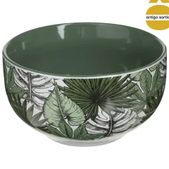 Bowl Cerámica Hojas De La Selva 50Cl