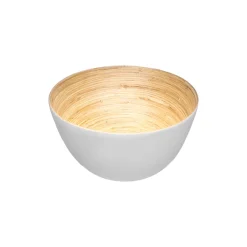 Bowl De Bambú Blanco 17Cm