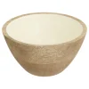 Bowl INAYA blanco de madera de mango 13cm