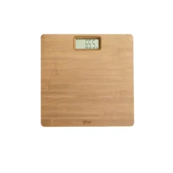 Báscula De Baño De Bambú
