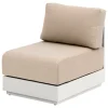Butaca ALLURE de aluminio beige