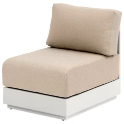 Butaca ALLURE de aluminio beige