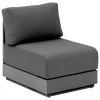 Butaca ALLURE gris oscuro