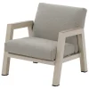 Butaca AXIOME de aluminio beige