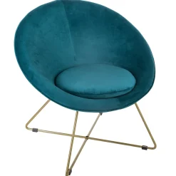 Butaca EVAN Azul 76x67x73
