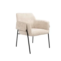 Butaca LEON de tela beige