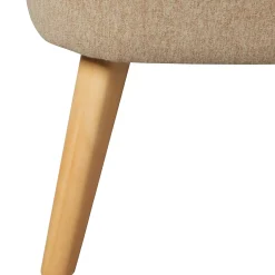Butaca NAOVA beige de madera