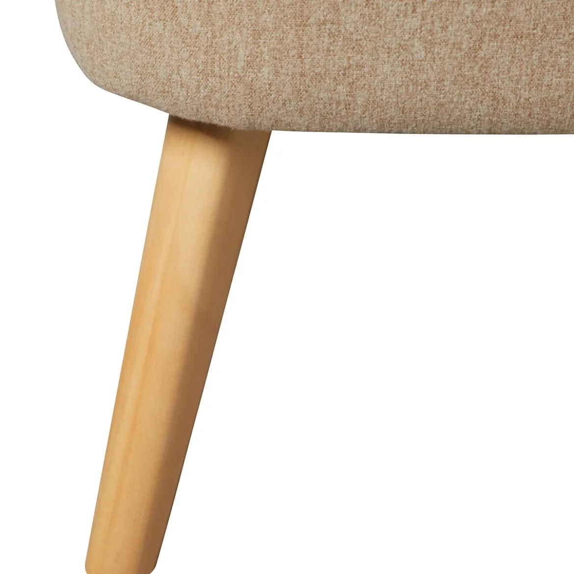 Butaca NAOVA beige de madera