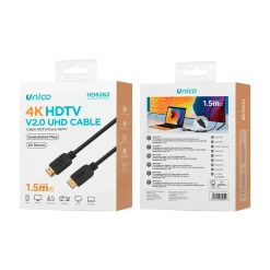 Cable HDMI 4K negro
