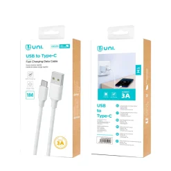 Cable USB Tipo C 1M Blanco