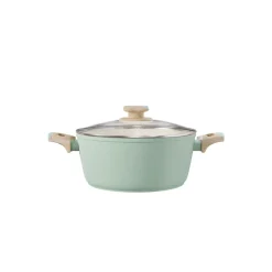 Cacerola Hera C/Tapa Vidrio 24Cm