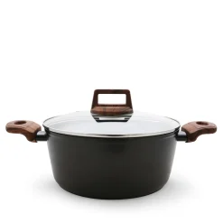 Cacerola Oslo C/Tapa Vidrio 28Cm