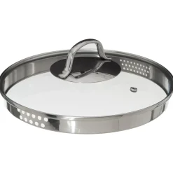 Cacerola RESILIENCE inox con tapa de vidrio 24cm