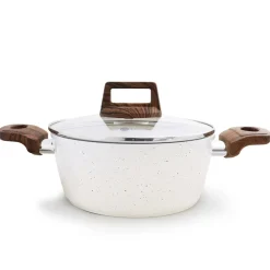 Cacerola Stonebright C/Tapa Vidrio 20Cm
