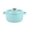 Cacerola Vintage De Hierro Fundido 22Cm