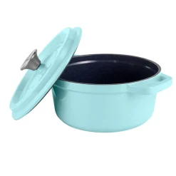 Cacerola Vintage De Hierro Fundido 22Cm