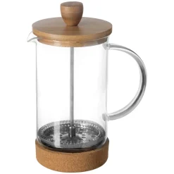 Cafetera De Embolo Vidrio/Bambú 60Cl