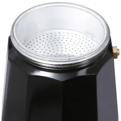Cafetera Italiana Negra C/Diseño 350Ml