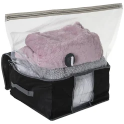 Caja Almacenaje De Tela+Bolsa Al Vacío