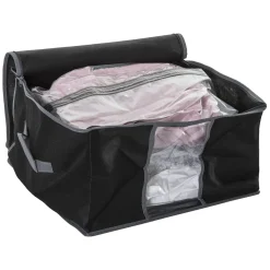Caja Almacenaje De Tela+Bolsa Al Vacío