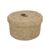 Caja ARIANNA beige de rafia 23cm