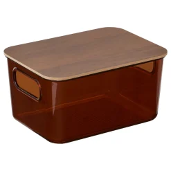 Caja con tapa LYCIA rosa 3L