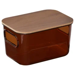 Caja con tapa LYCIA rosa 0.8L