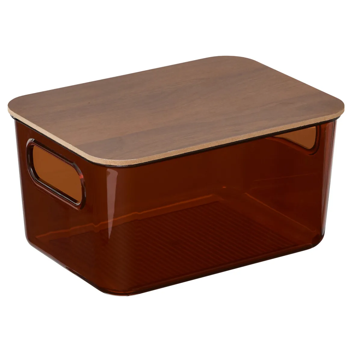 Caja con tapa LYCIA rosa 8L