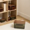 Caja con tapa LYCIA verde 0.8L