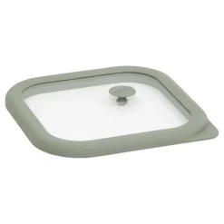 Caja cuadrada SILIGLASS gris 1,35L