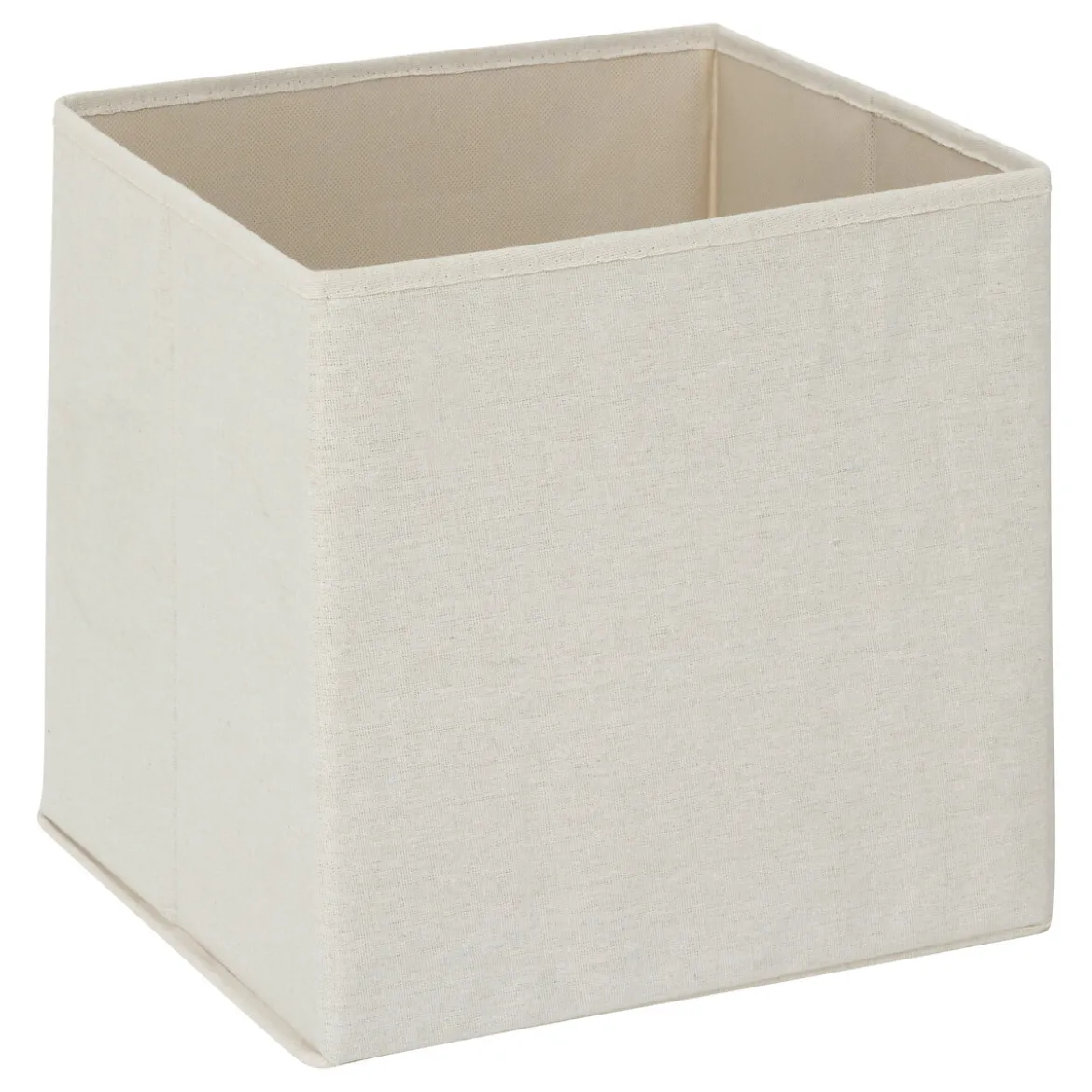 Caja de almacenaje beige